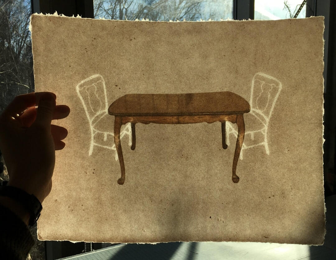 We Were Raised on It, digital print on watermarked handmade paper, 2019